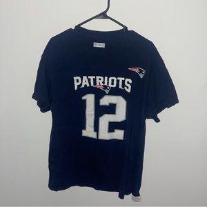 Modern Sports New England Patriots #12 Brady NFL T-shirt Men’s Sz Large